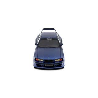 BMW E36 LTO Sedan Turbo Khyzyl Saleem Avus Blue 2023 OTTO Project Car OttO mobile 1:18 Resinemodell (Türen, Motorhaube... nicht zu öffnen!)